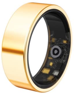 Lacardia Smart ring - Slimme ring - Goud - Maat 9 - Beschikbaar voor android en IOS - Eigen app - Unisex voor Dames & Heren — thumbnail 1