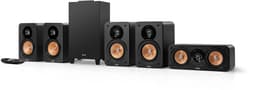 Teufel ULTIMA 20 CONCEPT Surround 5.1 Systeem - Home cinema set met Subwoofer en geïntegreerde AV-ontvanger - Bluetooth aptX, HDMI ARC CEC, USB-C - zwart — thumbnail 1