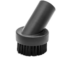 SQOON® Plumeau 32 mm met Nylon Haren – Voor Universele Stofzuigers - Niet Draaibaar – Ø 60 mm Borstel