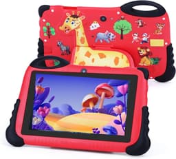 CLVP® Kindertablet Vanaf 3 Jaar - Tablet Kinderen - Kinderspeelgoed - Rood — thumbnail 1