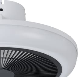EGLO Sayulita Plafondventilator met lamp - Ø 45,5 cm - 6 snelheden - Instelbaar wit licht - Dimbaar - DC energy saving - Wit/Zwart — thumbnail 4