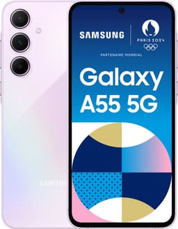 Samsung Galaxy A55 5G - 256GB - Awesome Lilac — thumbnail 22