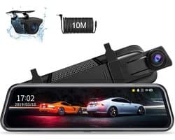 Achteruitrijcamera met Nachtzicht en Touchscreen - Lusopname - Parkeerhulp - Verbeterde Veiligheid voor Auto's - Full HD Beeld - Eenvoudige Installatie