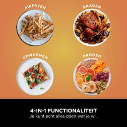 Ninja Airfryer XL Pro - 4.7 liter - 4 Kookprogramma's - 2024 Model - AF140EU — thumbnail 14