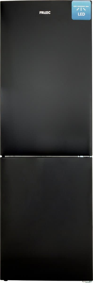 Frilec BONN328-040BB - Koelvriescombinatie - 5 Jaar garantie - Met flessenrek - Zwart — afbeelding 1