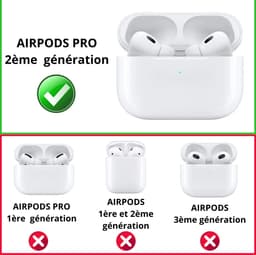 Hoesje geschikt voor Airpods Pro 2 - Schokbestendig siliconen Case Silicone met clip - Zwart — thumbnail 2