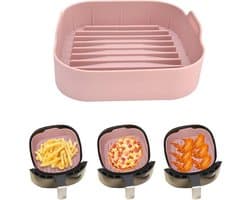 airfryer siliconen bakje - 2 Stuks - Siliconen - Mand - Friteuse - Magnetron