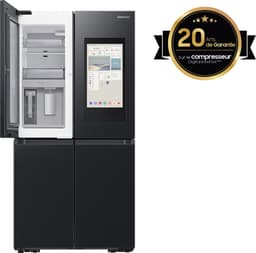 Samsung RF65DG9H0EB1 - Amerikaanse koelkast - French door - Zwart - Touch screen - LED - Op de deur — thumbnail 2