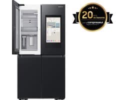 Samsung RF65DG9H0EB1 - Amerikaanse koelkast - French door - Zwart - Touch screen - LED - Op de deur