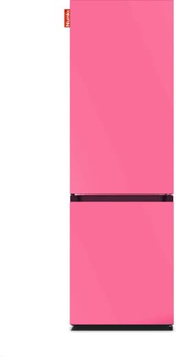 NUNKI LARGECOMBINF-ABUB Combi Bottom Koelkast, D, 182+71, Bubblegum Pink Satin All Sides — thumbnail 1