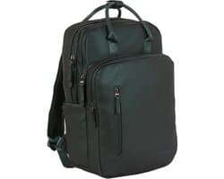 New Rebels William Milwaukee Metallic Groen 18L Rugzak Waterafstotend Laptop 15.6 Schooltas