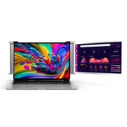 Govati Portable Monitor - 14.1 inch - Full HD 1080 P - Extra Scherm Laptop - Draagbaar Monitor - Plug & Play - Grijs - Blauwe Licht — thumbnail 1