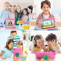 Kindertablet - Tablet voor Kinderen - 10 Inch - Ouderlijk Toezicht - 128GB Opslag — thumbnail 4