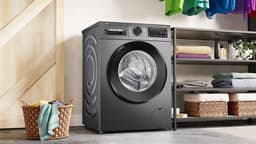 Bosch Serie 6 - WGG244FNNL - Wasmachine met stoom - 9 kg - 1400 rpm - Automatisch doseren - 1400 rpm - Zeer stil - Iron Assist: vermindert kreukels tot 50% - Cast Iron Grey — thumbnail 10