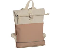 Daniel Ray Allentown Rolltop Laptop Rugzak Waterproof - Oudroze / Beige