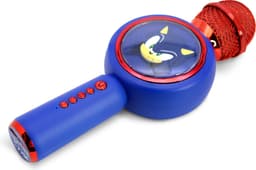 Sonic the Hedgehog - draadloze karaoke microfoon voor kinderen - oplichtend LED display - speaker - stemvervorming — thumbnail 4