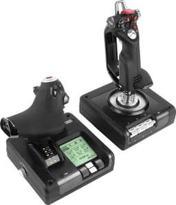 Logitech G Saitek X52 Pro - Flight Control Systeem - Zwart - PC — thumbnail 2