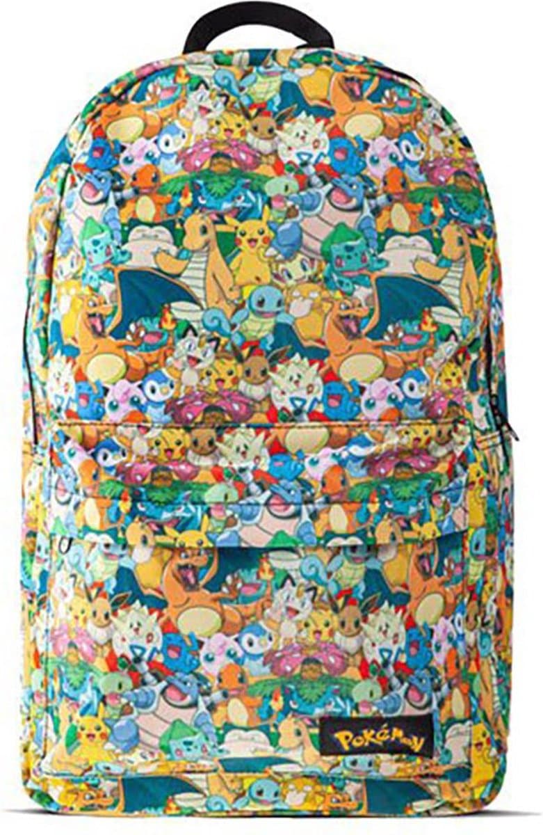 Pokémon - Personage Rugzak - All-over Print — afbeelding 1