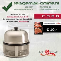 COBB Pro Voordeelpakket | Grillplaat + Cobblestones + Draagtas — thumbnail 4