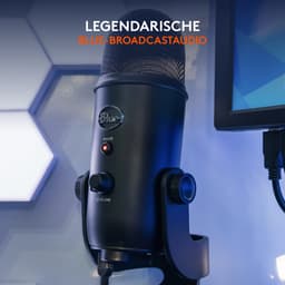 Blue Microphones Yeti - Microfoon - USB - Studiokwaliteit Streaming en Recording - Blackout — thumbnail 4