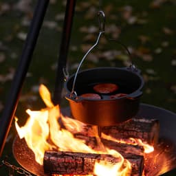 Barbecook - Junko sudderpot - Dutch Oven - Barbecuepan - Gietijzer - 3L — thumbnail 4