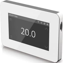 V1 pro touch wifi design elektrische vloerverwarming universele thermostaat Wit — thumbnail 2