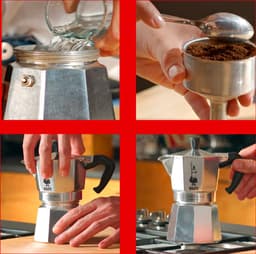 Bialetti Moka Express 18 Kops – Espressopot – Aluminium – 810 ml — thumbnail 3