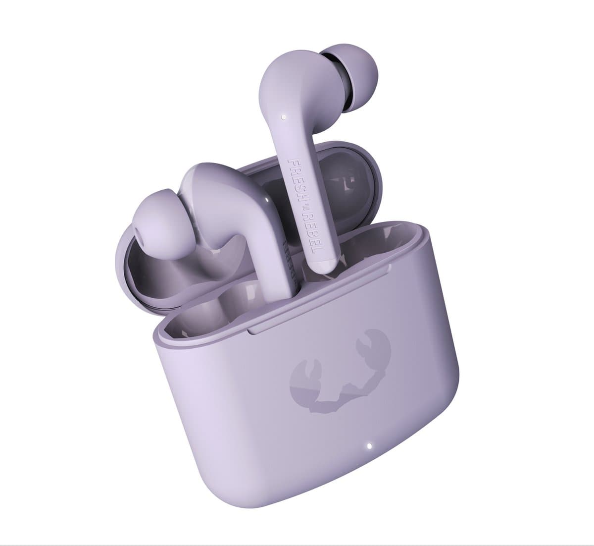Fresh 'n Rebel Twins Fuse - Draadloze Bluetooth Oordopjes – Oortjes met tip - 30 uur speelduur - Dreamy Lilac — afbeelding 1