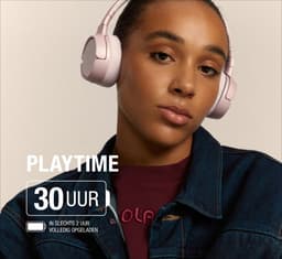 Fresh ‘n Rebel Code Fuse – Draadloze on-ear koptelefoon - Bluetooth - 30 uur Speeltijd - Roze - Smokey Pink — thumbnail 2