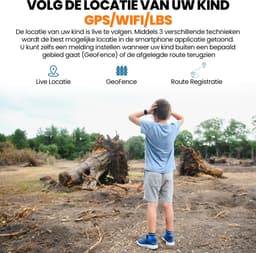 VUBIO Kinder Smartwatch S1 4G Incl. Simkaart - WIFI - GPS - Whatsapp — thumbnail 2
