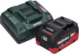 Metabo AS 18 L PC Compact accustofzuiger 18 V 6 l IPX4 stofklasse L nat en droog + 1x accu 8,0 Ah + oplader — thumbnail 4