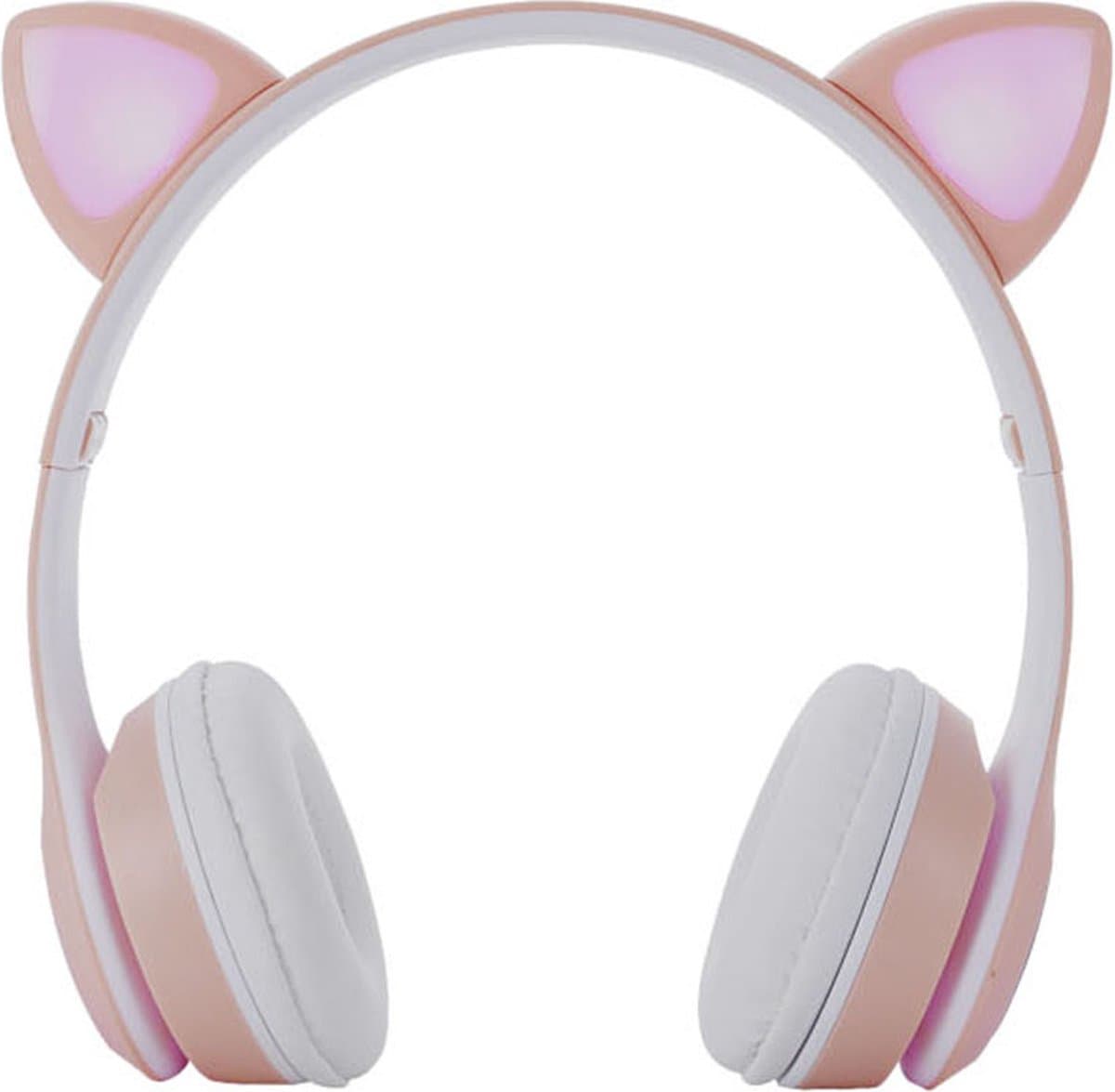 M.TK Draadloze Koptelefoon voor kinderen Roze Kleur - Bluetooth Hoofdtelefoon 5 uur ononderbroken speeltijd - Kinder Hoofdtelefoon-Draadloze Koptelefoon - Roze Kleur — afbeelding 1