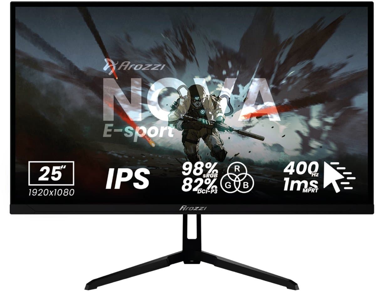 Arozzi Nova E-sport 25" led monitor — afbeelding 1