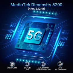 Projectortablet No Case - 21000 mAh Batterij - 10,95 Inch IPS Scherm - 16 GB RAM - 512 GB Opslag - Android 14 - 5G Verbinding — thumbnail 4