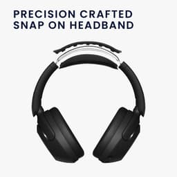 kwmobile vervangende koptelefoon band geschikt voor SonyWH-XB910N hoofdband - Hoofdtelefoon cover van kunstleer - In zwart — thumbnail 5