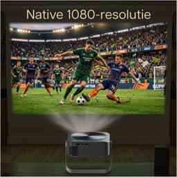 Beamer Draagbaar - 320 ANSI Lumen - 1080P Full HD Resolutie - LED - Home Cinema Projector — thumbnail 3