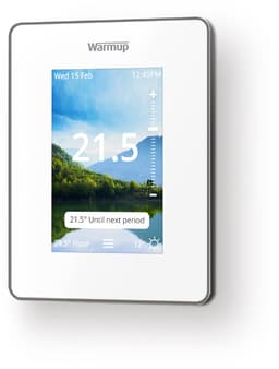 Warmup 7iE Smart Matter WiFi thermostaat voor vloerverwarming - Wolk wit — thumbnail 2