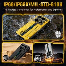 OUKITEL WP60 5G Outdoor Smartphone-36GB RAM-512GB ROM-7,2 Inch 120Hz HD-10000mAh 33W-IP68 — thumbnail 2
