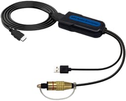 HDMI ARC-audio-extractor - 192 kHz/24 bit - HDMI high-definition audio-converter - Optische Toslink SPDIF-uitgang - Zwart - 67*35*15 mm - Kabellengte 150 cm - Geschikt voor HDTV's - ARC/EARCTV naar optische soundbar - Home cinema — thumbnail 1
