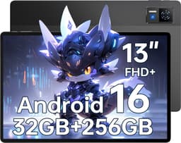 DOOGEEDOOGEE U13 Tablet 13 inch FHD+ 90Hz IPS, 32GB RAM (6GB fysiek + 26GB virtueel) 256GB ROM, Android 16, 11000mAh accu — thumbnail 1