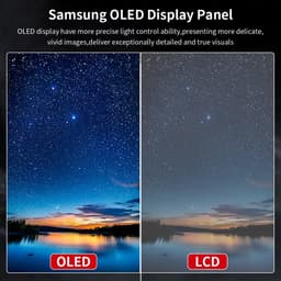 Draagbare Monitor Touchscreen - 14 Inch 2560 x 1440 QHD - 1 ms Reactietijd - OLED - Voor Laptop En Mini PC — thumbnail 3