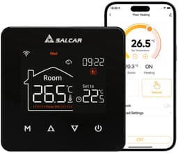 WiFi thermostaat, verwarming, smart voor water, vloerverwarming, programmeerbare lcd-kamerthermostaat, boiler, wifi, digitale vloerverwarming, compatibel met Alex Google Home 3A — thumbnail 1