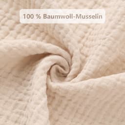 Muslin Spuugdoeken, 25x25 cm, 10 stuks — thumbnail 3