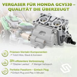 Carburateur 16100-Z0A-815 grasmaaier vervanging incl. afdichting — thumbnail 4