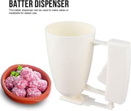 Beslagdispenser - Keukenhulpmiddel - Bakken en Koken - Eenvoudige Controle - 35 X 57 Inch - Wit — thumbnail 4
