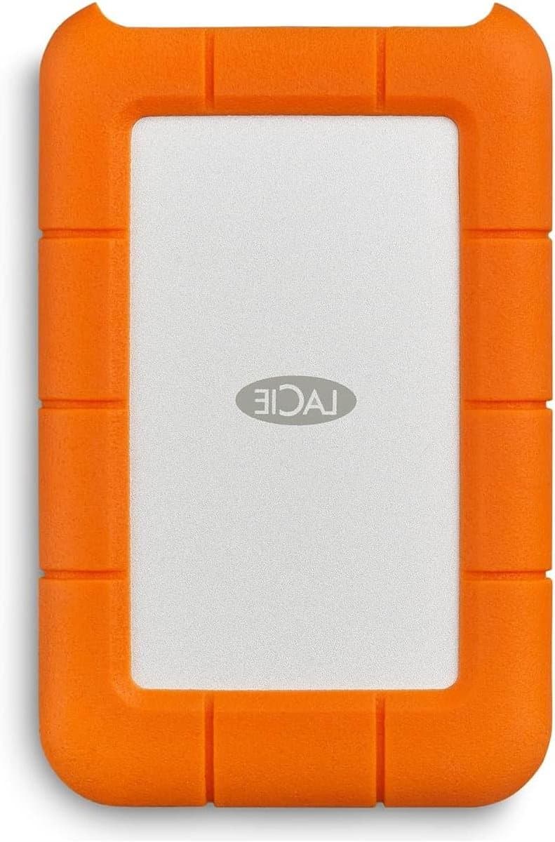 Externe Harde Schijf - Portable Opslag Mobiele Schijf - Bestanden Opslaan - Schok- en drukbestendig - 130 MB/s - Oranje — afbeelding 1