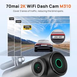 Dashcam - Auto camera - Verkeersveiligheid - 1440p QHD Resolutie - 143 graden groothoek - Zwart — thumbnail 5