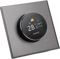 Slimme Thermostaatknoppen - Temperatuurregelaar WiFi - Comfort Thuis - Helder TFT-scherm - 16A - Wit — thumbnail 4