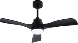 KOMHTOM - Plafondventilator - 42 inch - Met Licht en Afstandsbediening - Modern - Zwart - 3 Bladen - Geruisloze Omkeerbare DC-Motor - Geheugenfunctie - Boerderijstijl — thumbnail 3