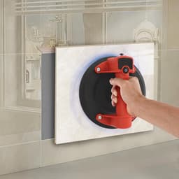Elektrische Zuighaak - Tegel Lifter - Materiaal Transport - Digitaal Display - 20 cm Doorsnede - Rood — thumbnail 5